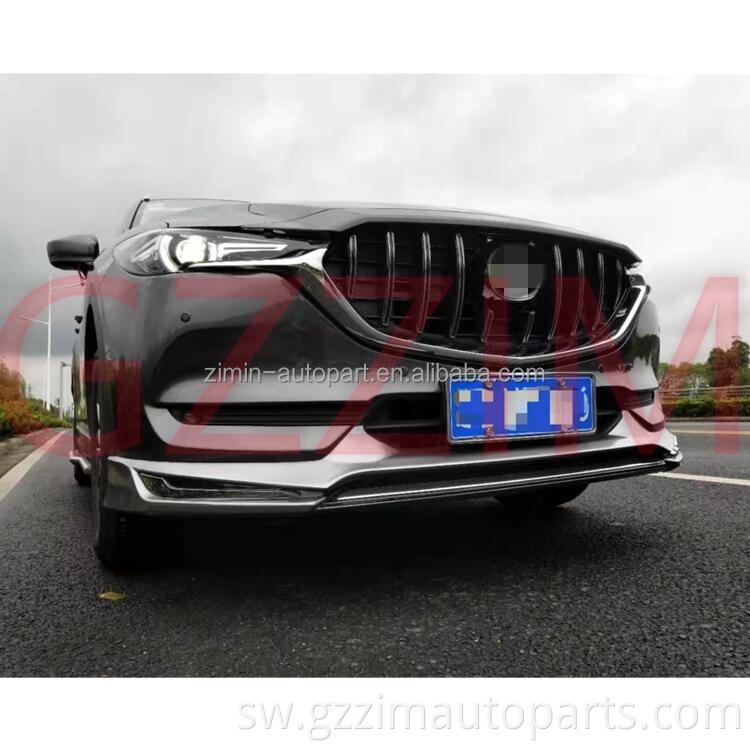 gari mbele grill auto mbele grille abs plastiki iliyobadilishwa mbele bumper grille kwa maz*cx5